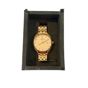 Nixon Rose Gold and Pink Bullet Watch